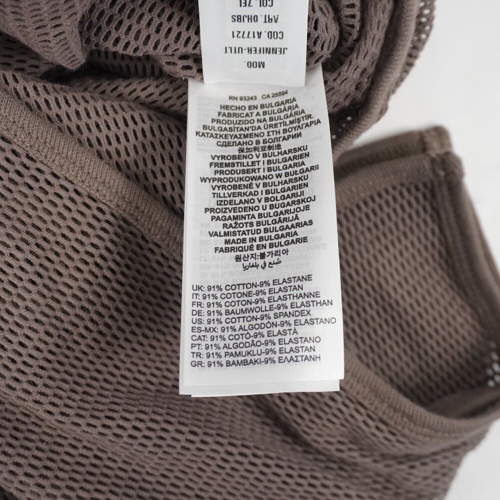 Diesel Jennifer Utlt Mesh Beach Cover Maxi Dress In Brown - Size Medium - NWT - Picture 9 of 11